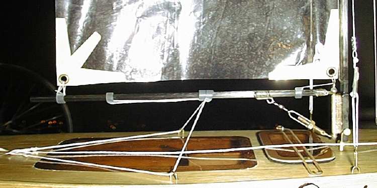 La maniobra sobre la botavara